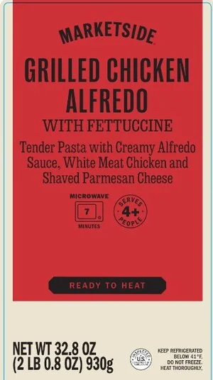 Marketside Pollo a la Parrilla con Fettuccine Alfredo (32.8 oz)