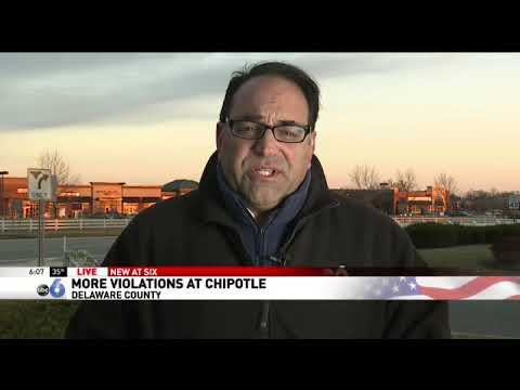 Mas violaciones en Chipotle