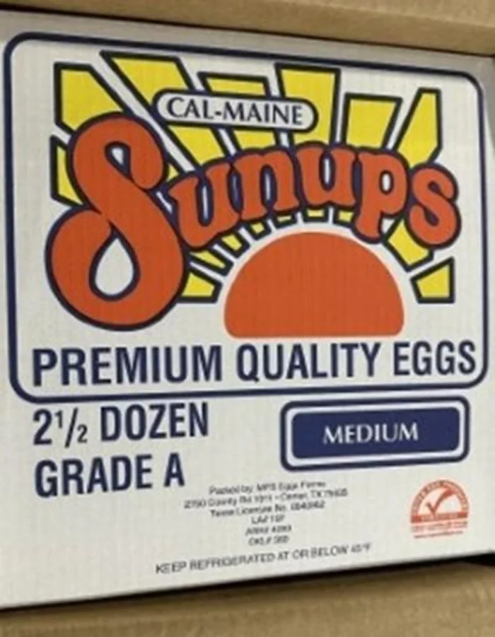 Cal-Maine Sunups Medium shell eggs, 2 1/2 dozen
