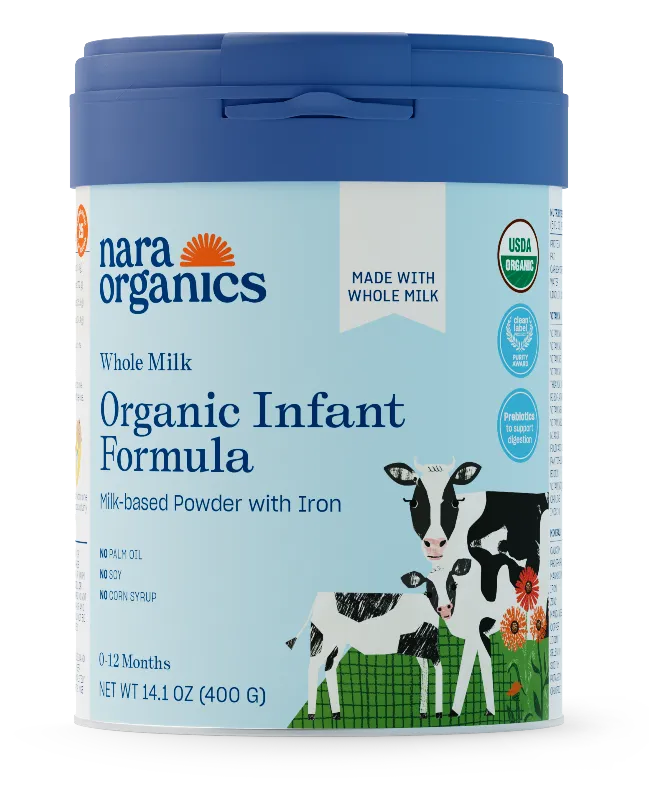 Nara Organics Whole Milk Organic Infant Formula (14.1 oz / 400 g)