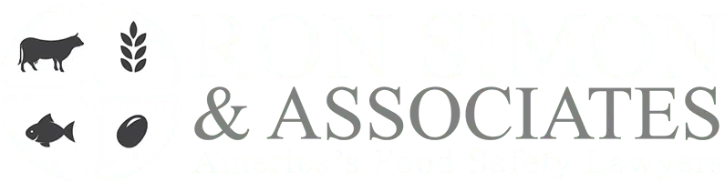 Ron Simon logo white